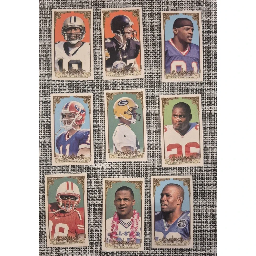 2001 Pacific Private Stock PS 2001 Minis Large Card Numbers 18 Card Lot